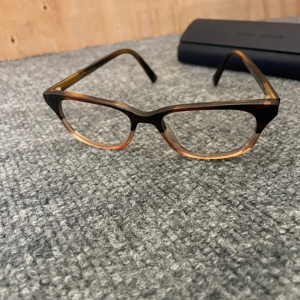 Warby Parker Cateye Glasses Frames Rose 615 Tortoise Shell Fade  49-16-140 Pink